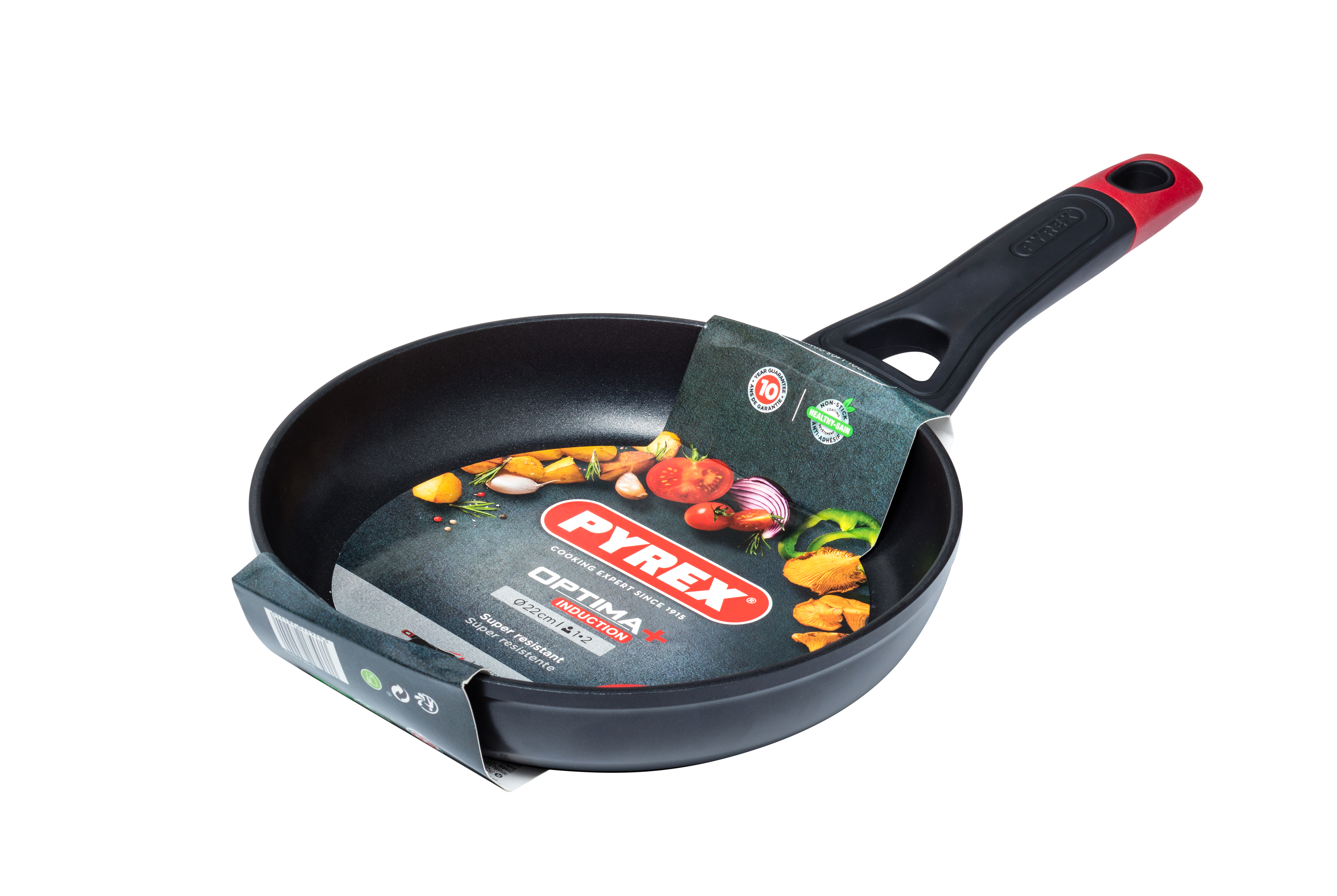 Сковорода PYREX OPTIMA+ 22 см, класична (6489671)