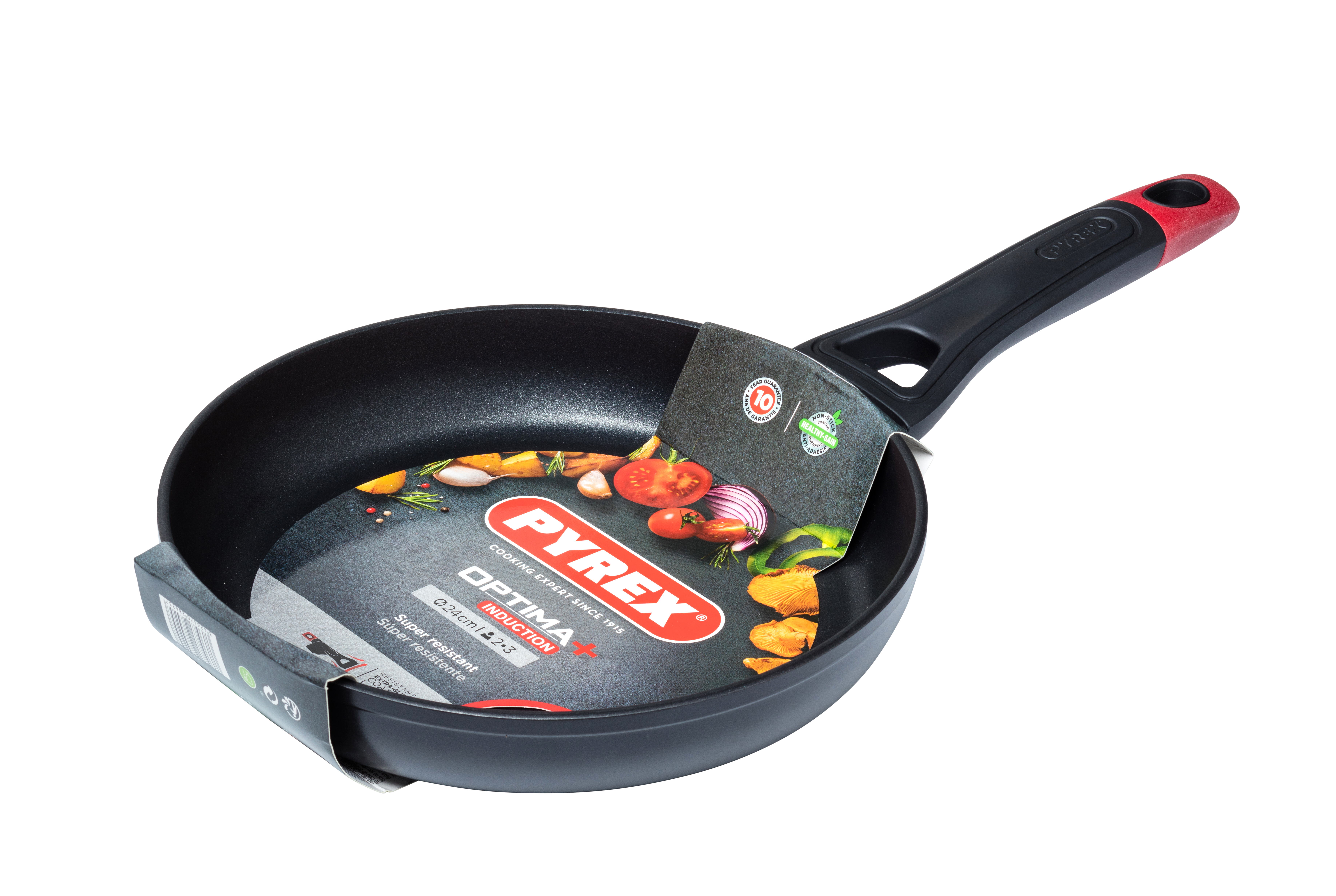 Сковорода PYREX OPTIMA+ 24 см, класична (6489672)