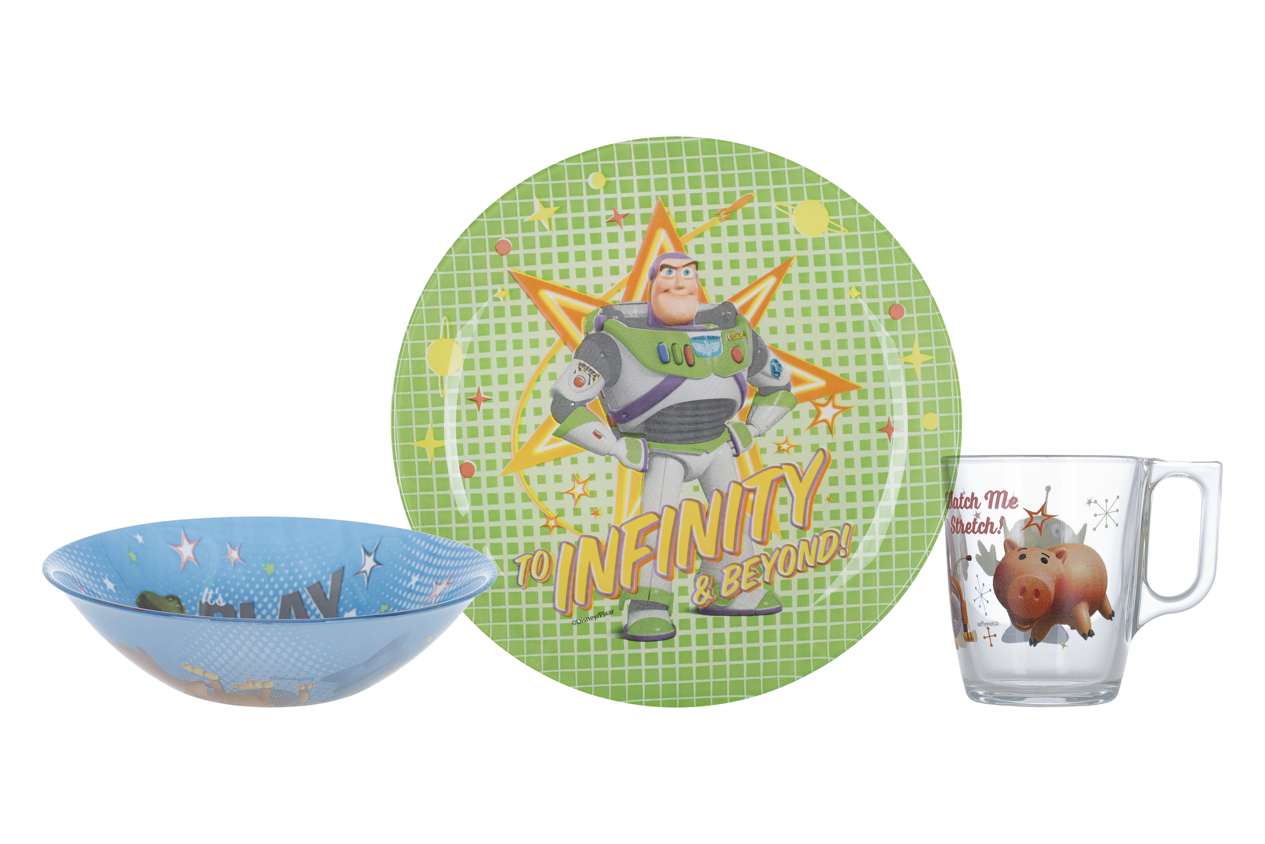 Набір дитячий Luminarc Disney Toy Story, 3 предмети (6517360)