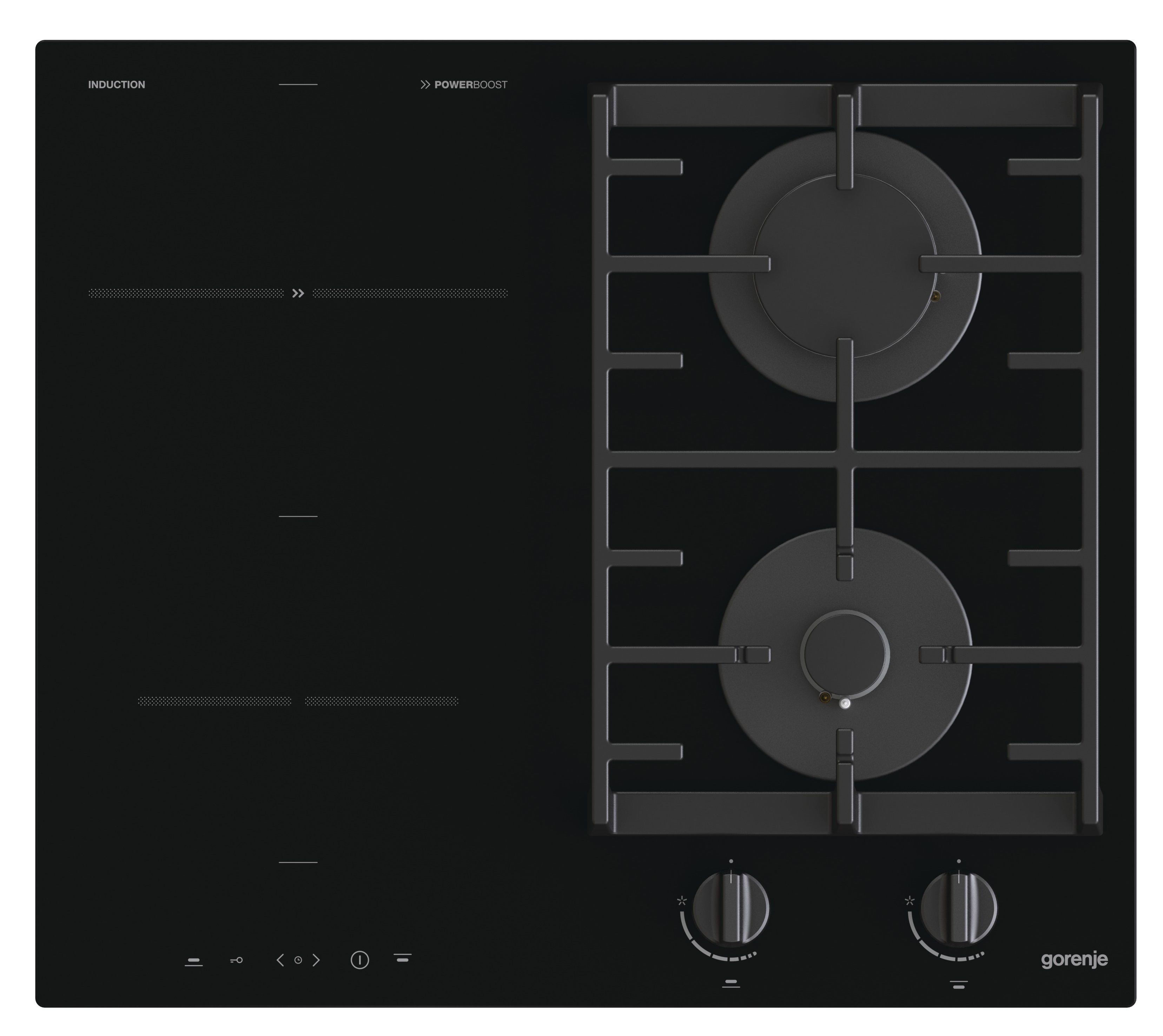 Комбінована варильна поверхня Gorenje GCI 691 BSC (K_KVL2U1I0__6_55F) (6536490)