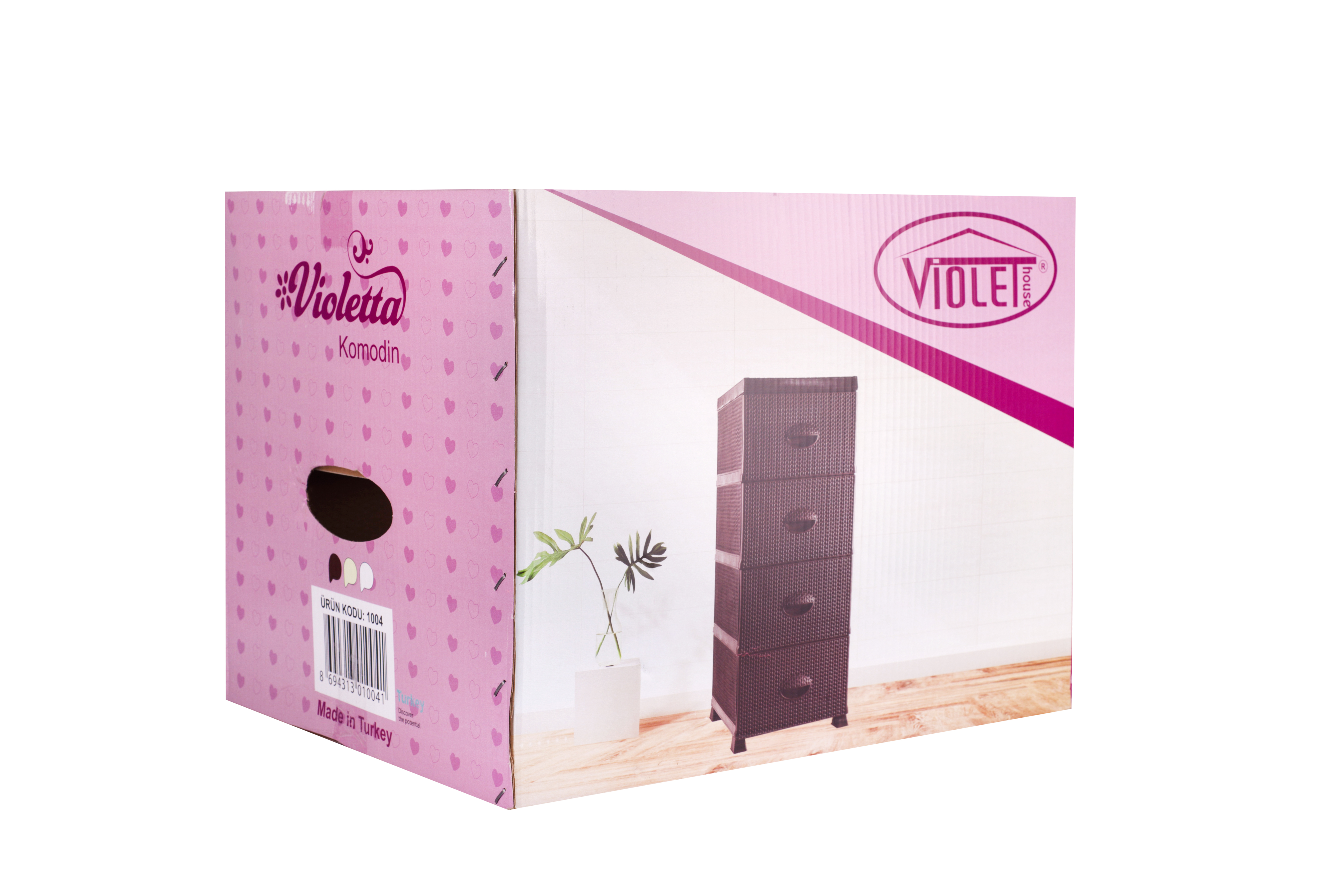 Комод VIOLET HOUSE BROWN (Віолетта) (6656830)