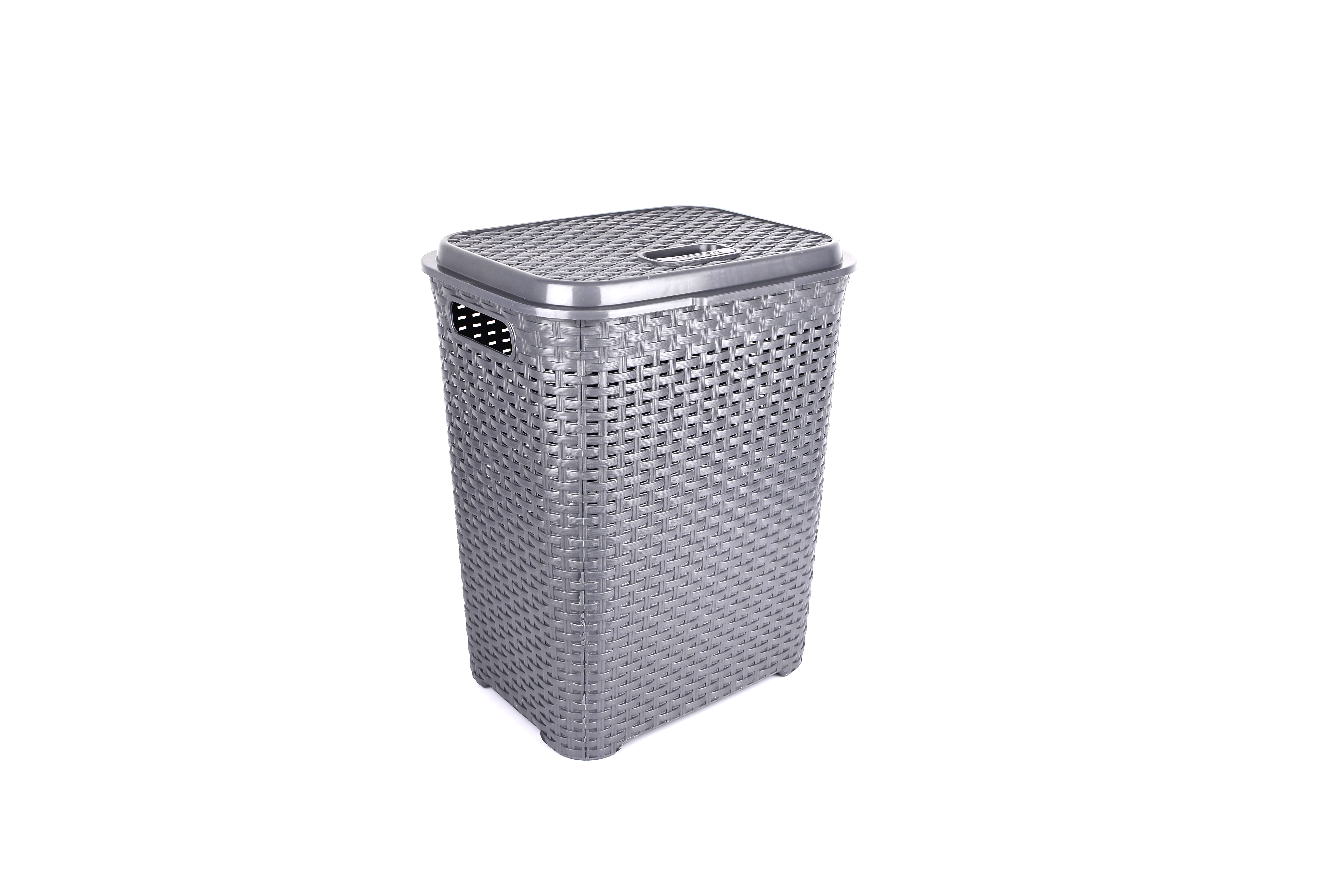 Кошик для білизни VIOLET HOUSE METAL Ротанг (6655859)