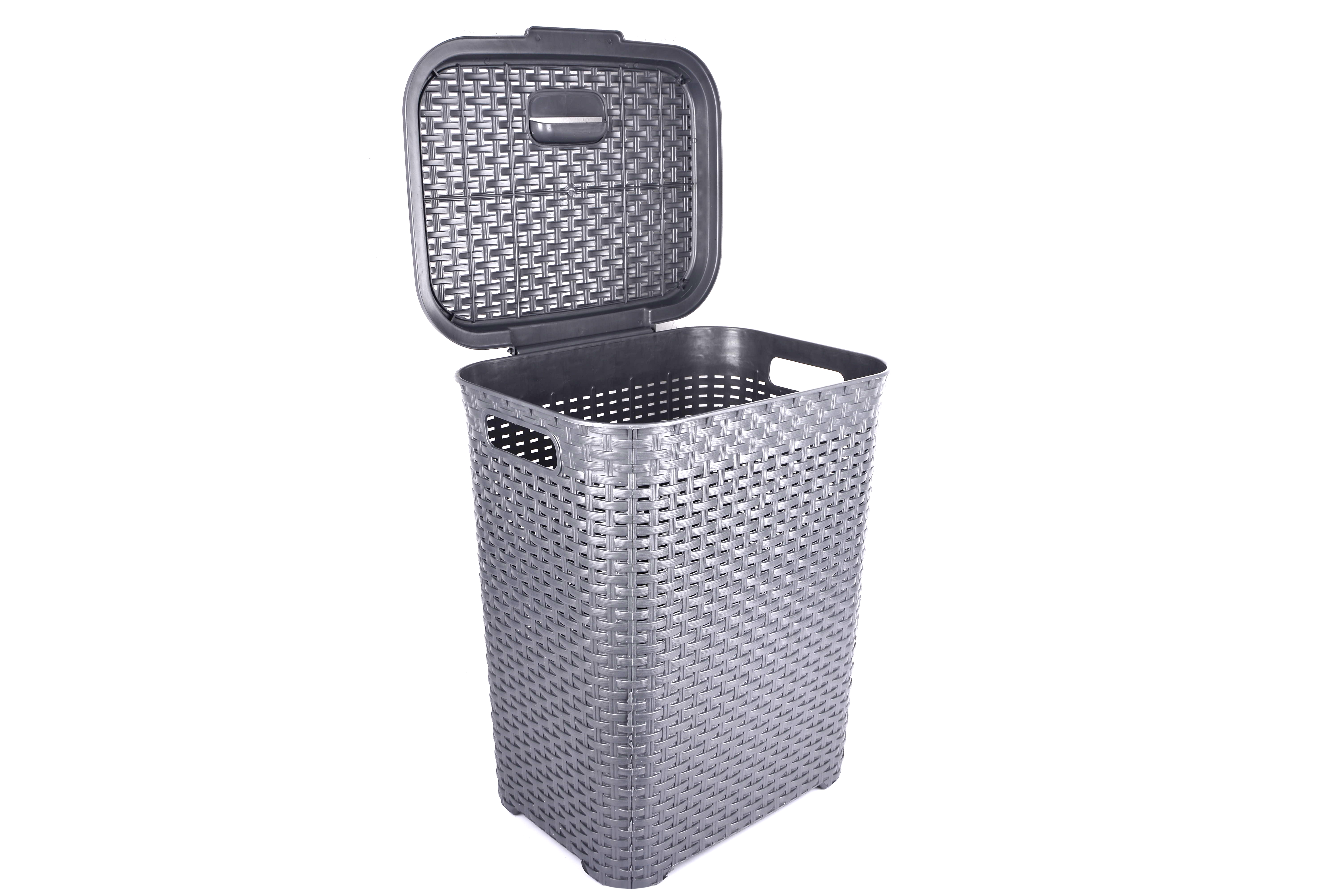 Кошик для білизни VIOLET HOUSE METAL Ротанг (6655859)