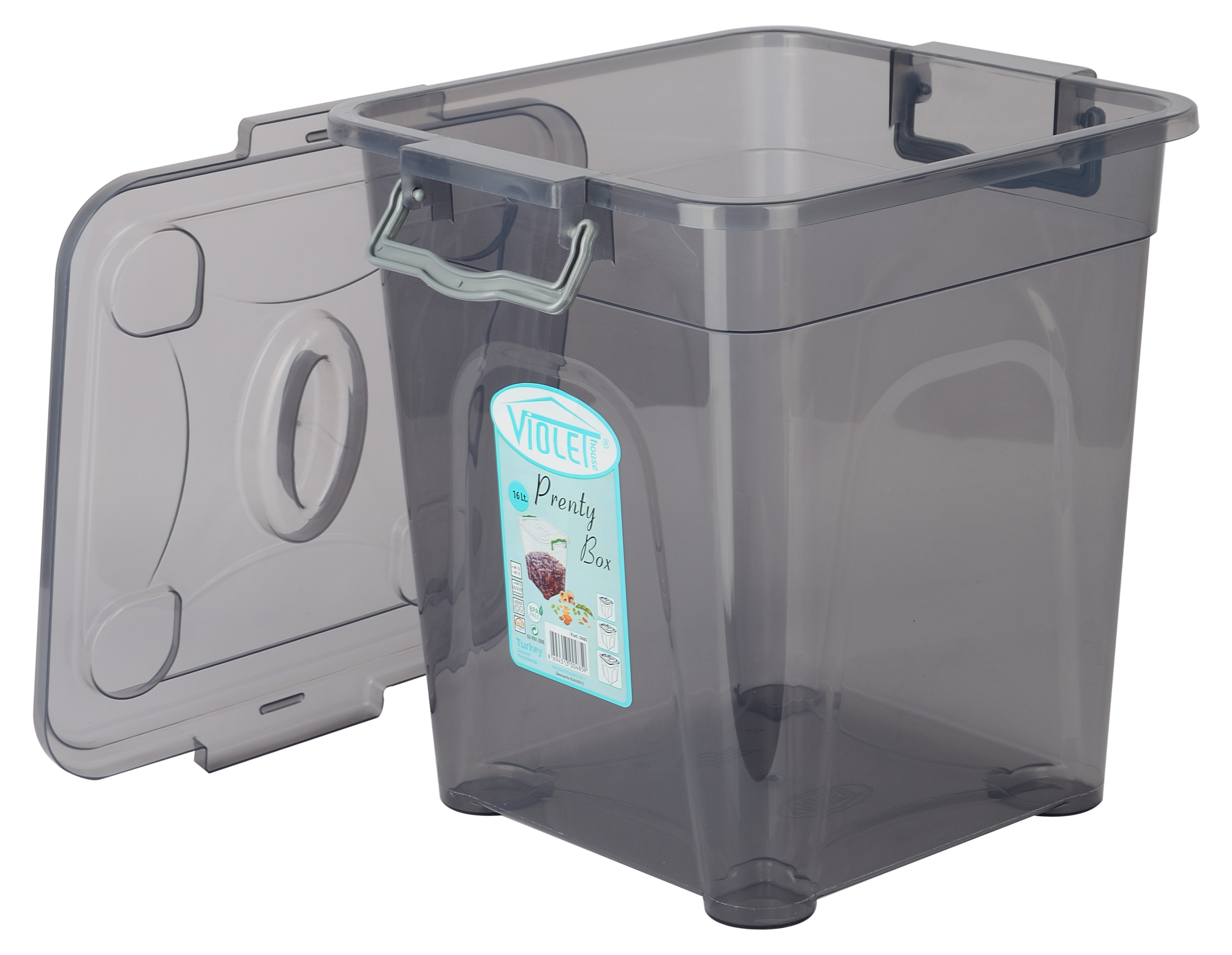 Контейнер Violet House Prenty Box Black (6738809)