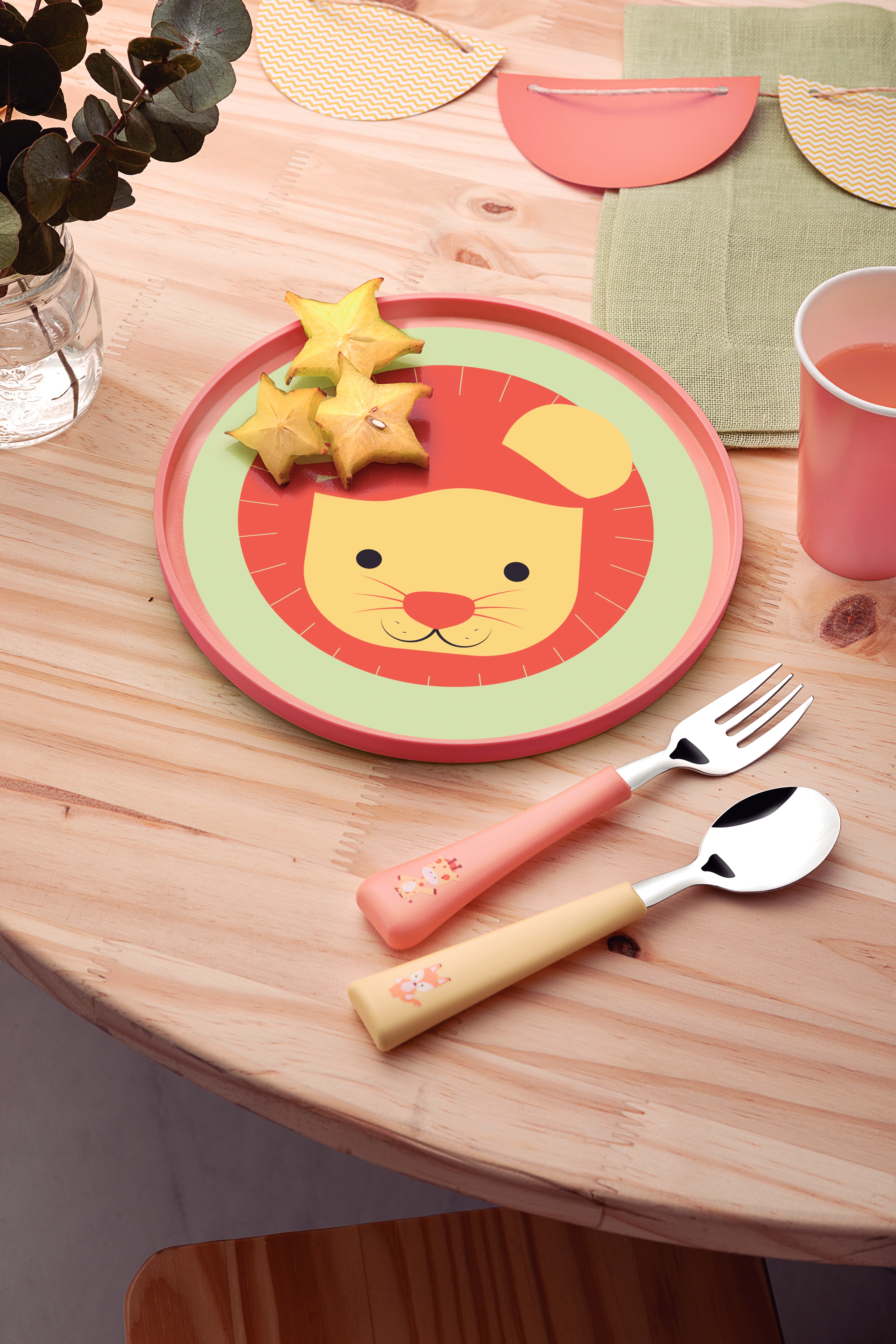 Дитячий набір Tramontina Baby Friends, 3 предмети (6710901)