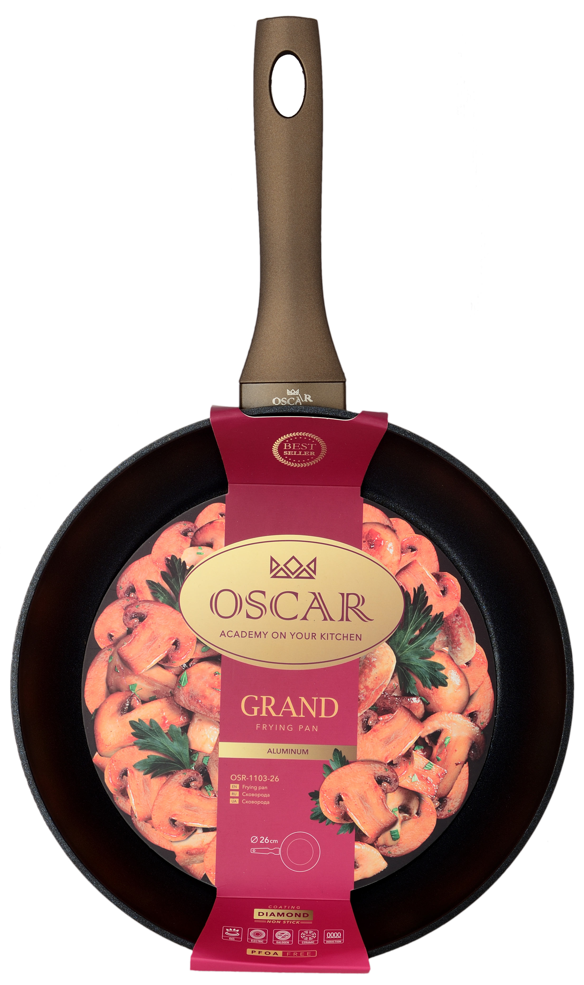 Сковорода Oscar Grand, 28 см (6673317)