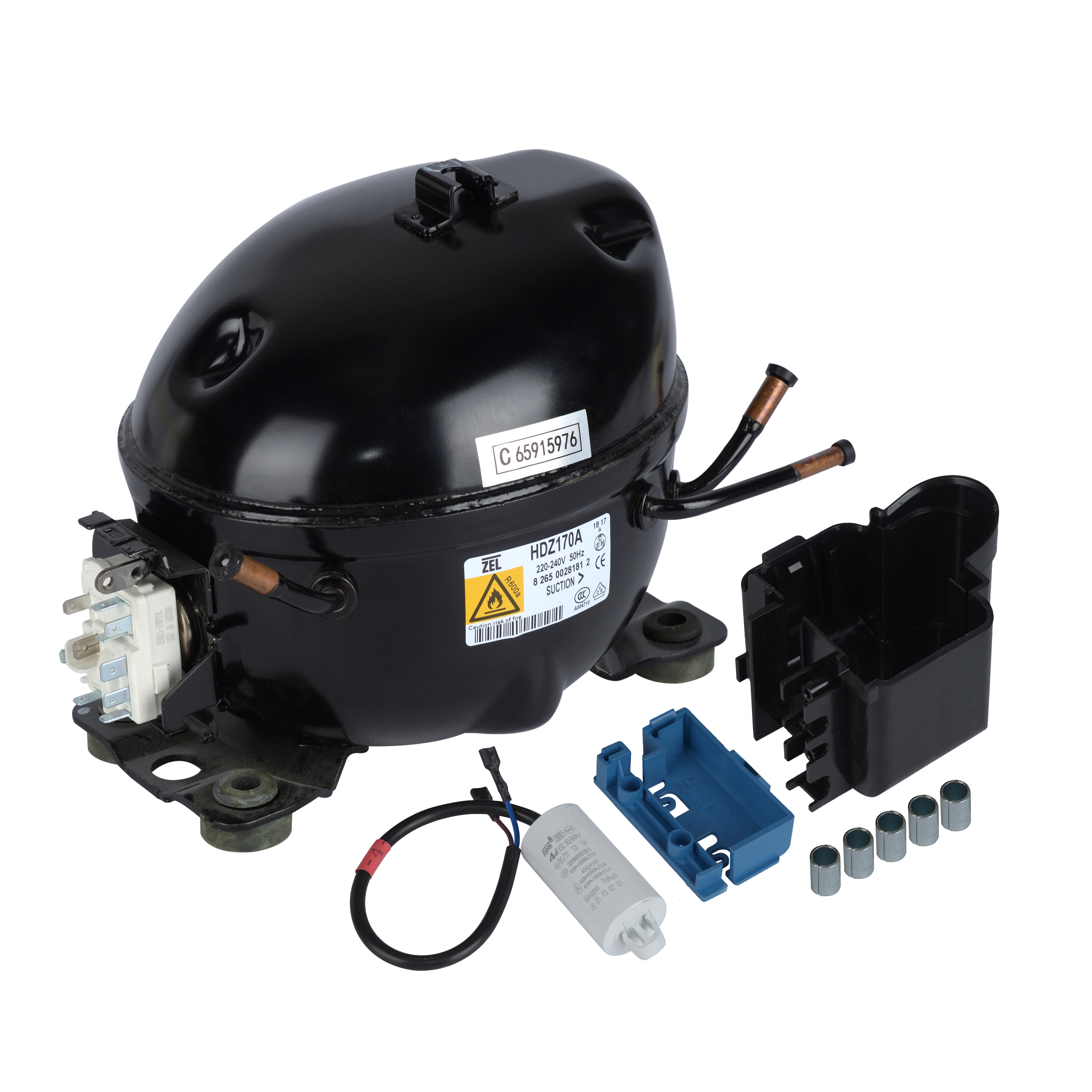 Компресор HDZ170A для холодильника ERGO (6673422)