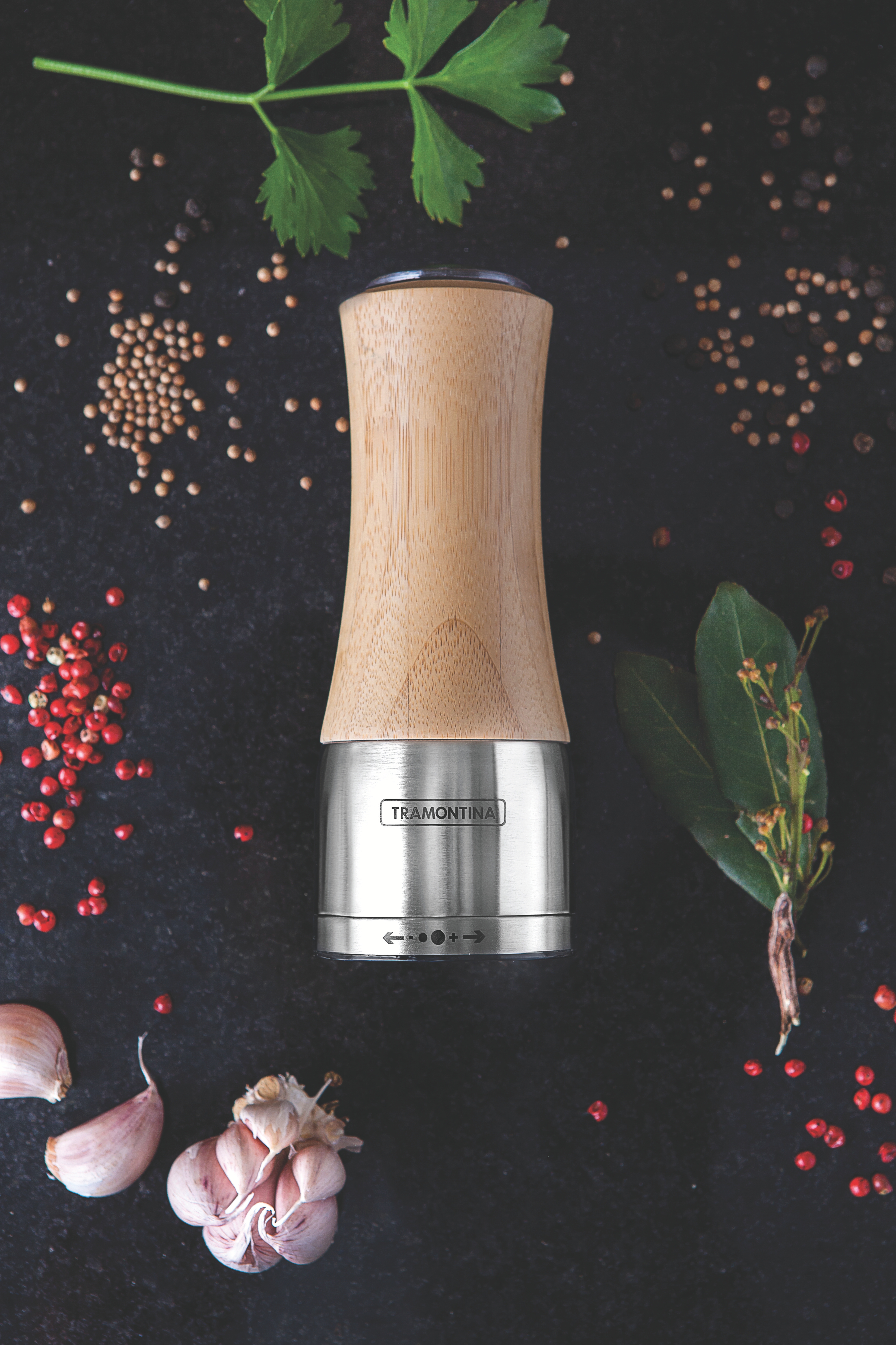 Млин для спецій TRAMONTINA Realce Бамбук (6747182) Млин для спецій TRAMONTINA Realce Бамбук (6747182)