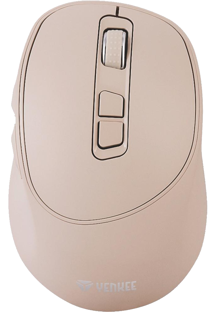 Миша комп'ютерна Yenkee YMS 2080BG WL rechargable mouse SLIDER Beige  (7090570) (YC-7090570)