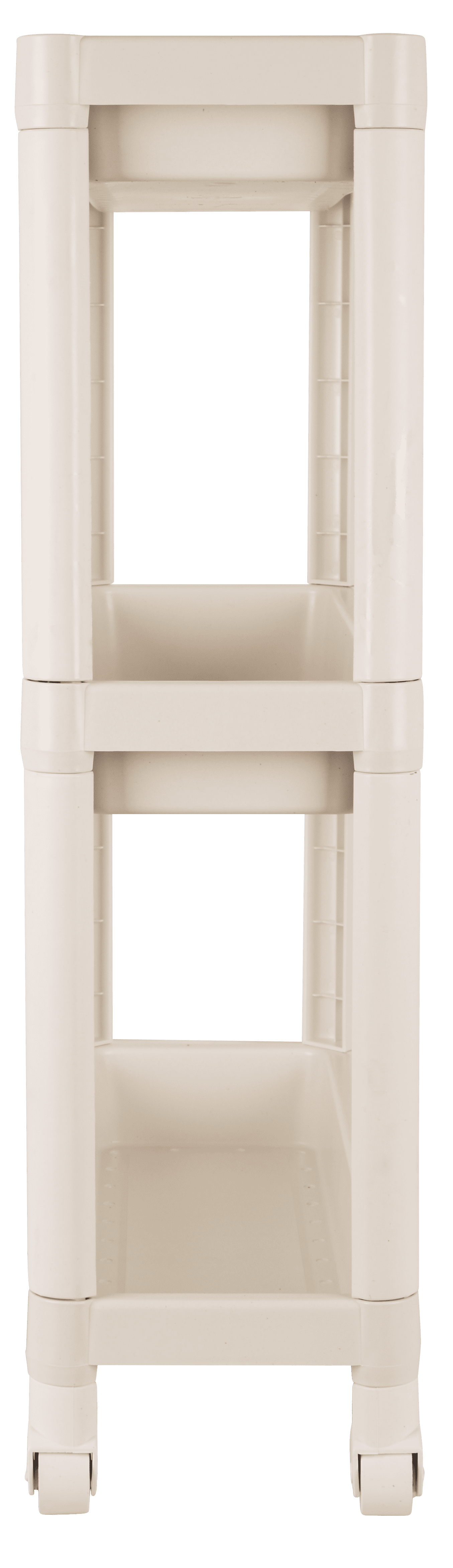 Етажерка 3-х ярусна Violet House 6015 Long Shelf 3 WHITE 54х18х67 см (7249026)