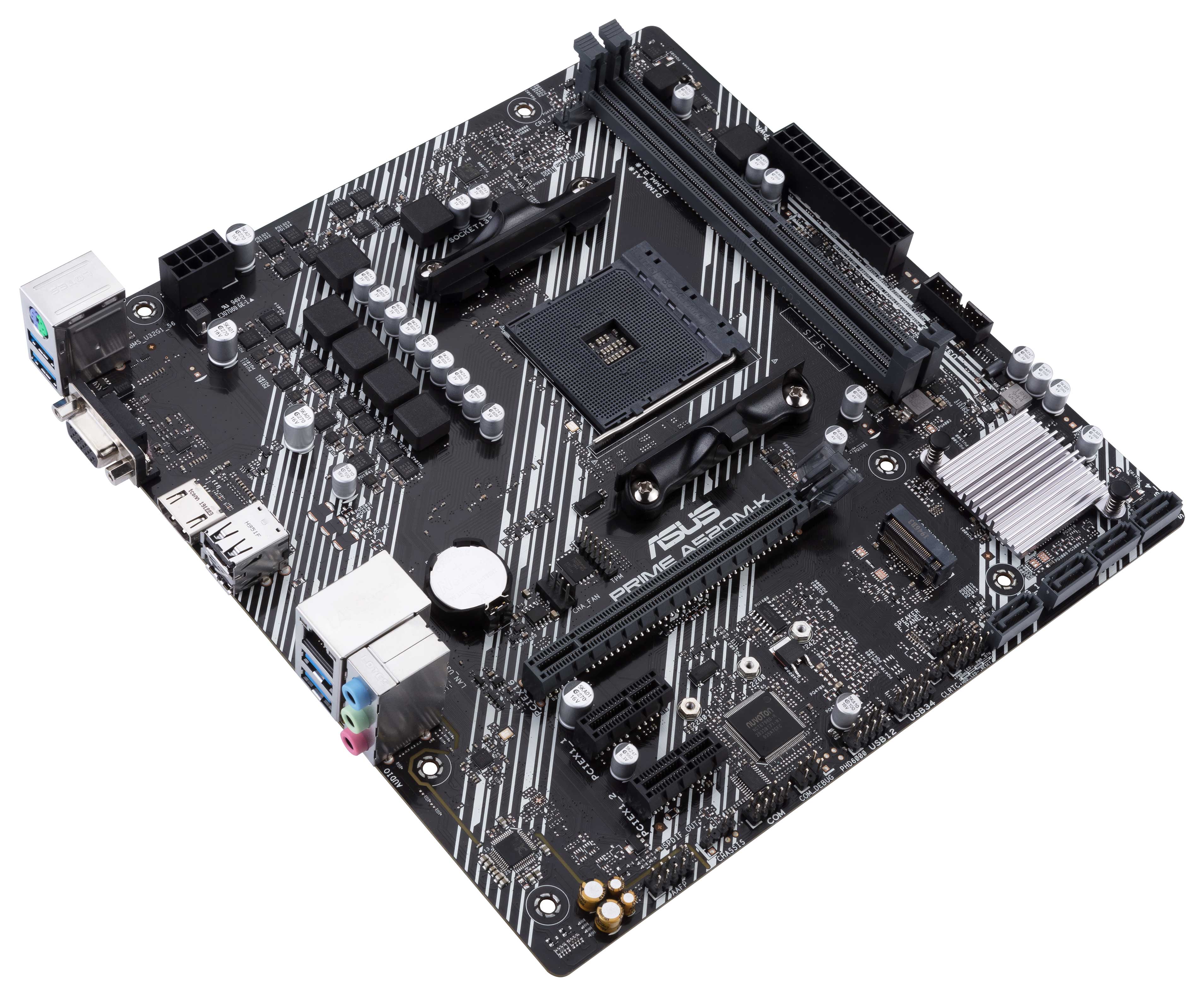Материнська плата Asus Prime A520M-K (sAM4, AMD A520) mATX (6618096)