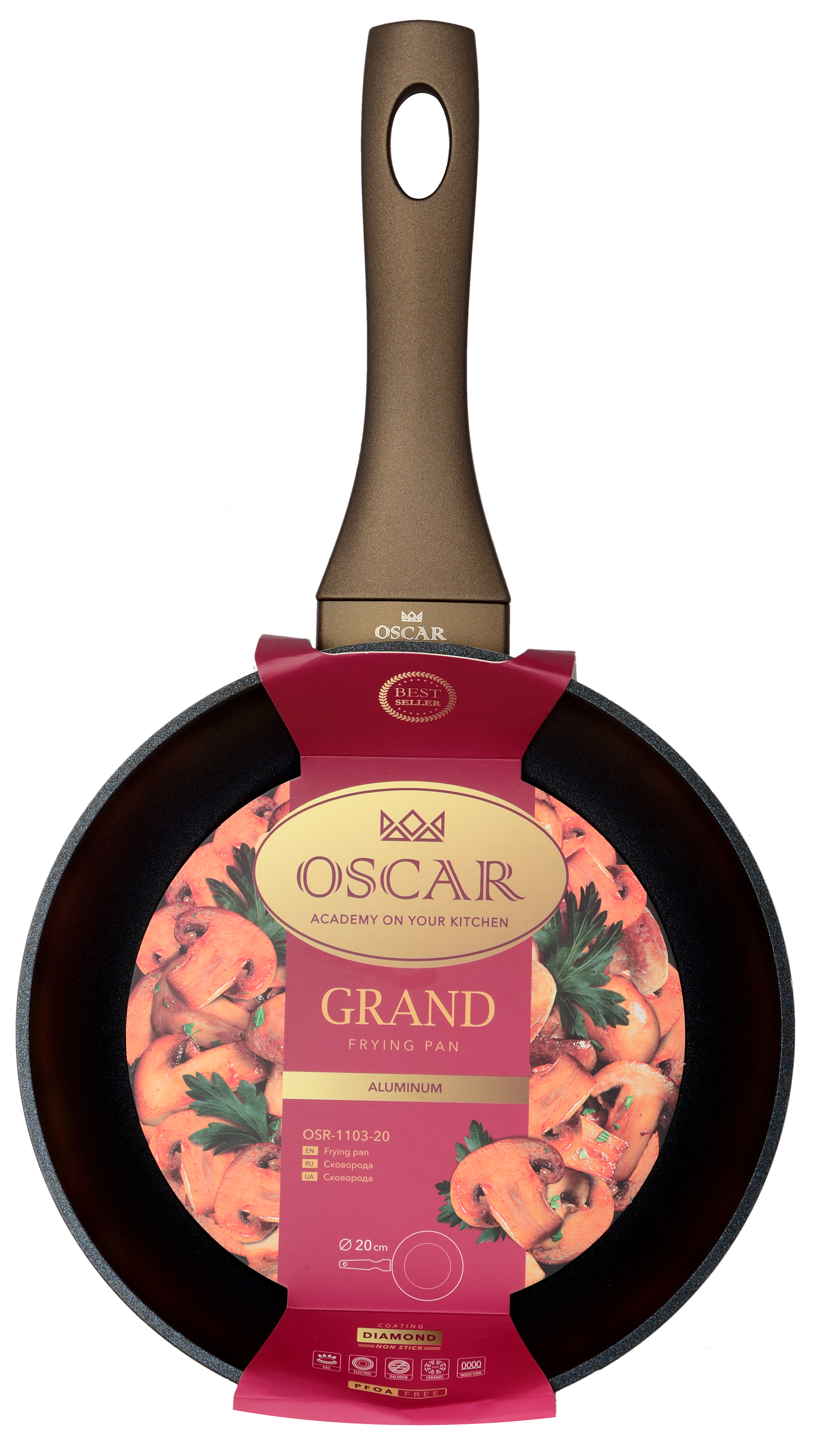 Сковорода Oscar Grand, 20 см (6673314)