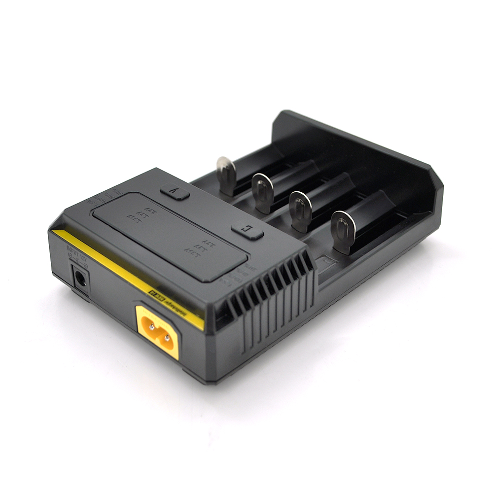 Зарядний пристрій універсальний Nitecore Intellicharger i4, 4 канали, LED інд., підтримує Li-ion, Ni-MH та Ni-Cd AA (R6), ААA (R03), AAAA, С (R14) (Y-9002)