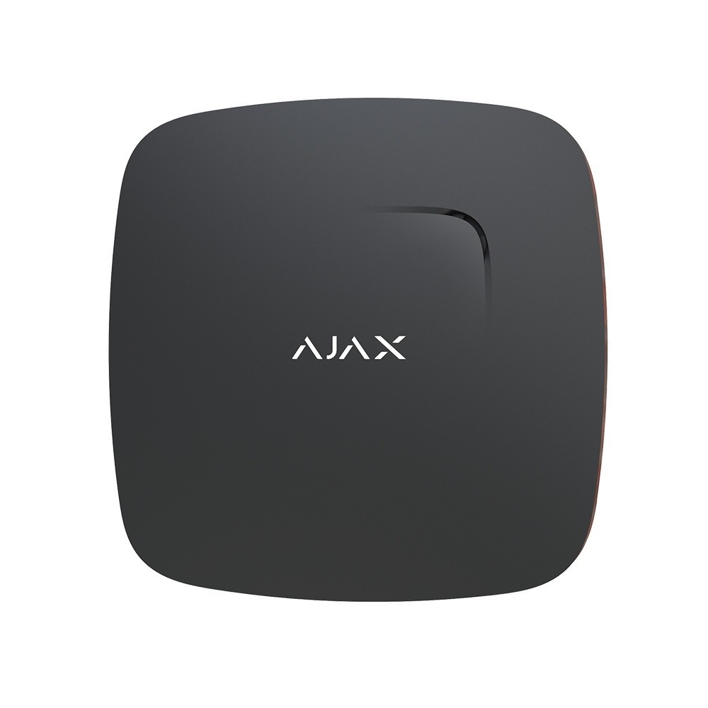 Бездротовий датчик детектування диму Ajax FireProtect black (Y-14527)