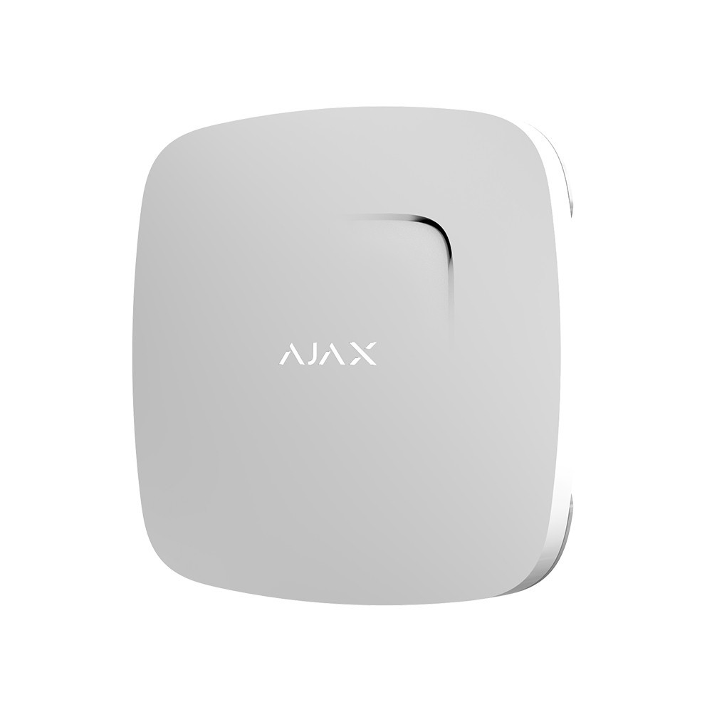 Бездротовий датчик детектування диму і чадного газу Ajax FireProtect Plus white (Y-14530)