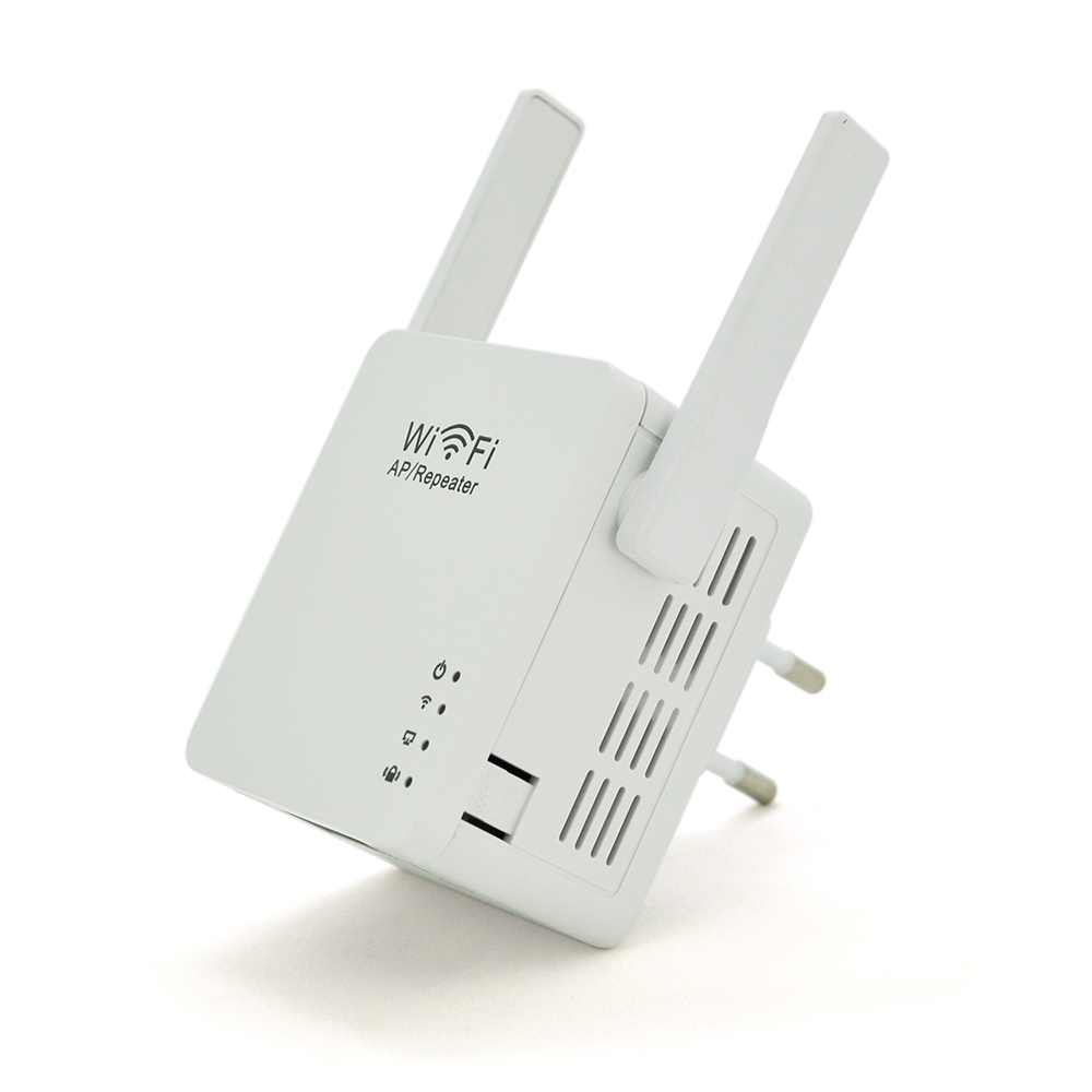 Підсилювач WiFi сигналу з 2-ма вбудованими антенами LV-WR05U, живлення 220V, 300Mbps, IEEE 802.11b / g / n, 2.4GHz, BOX (Y-15679)