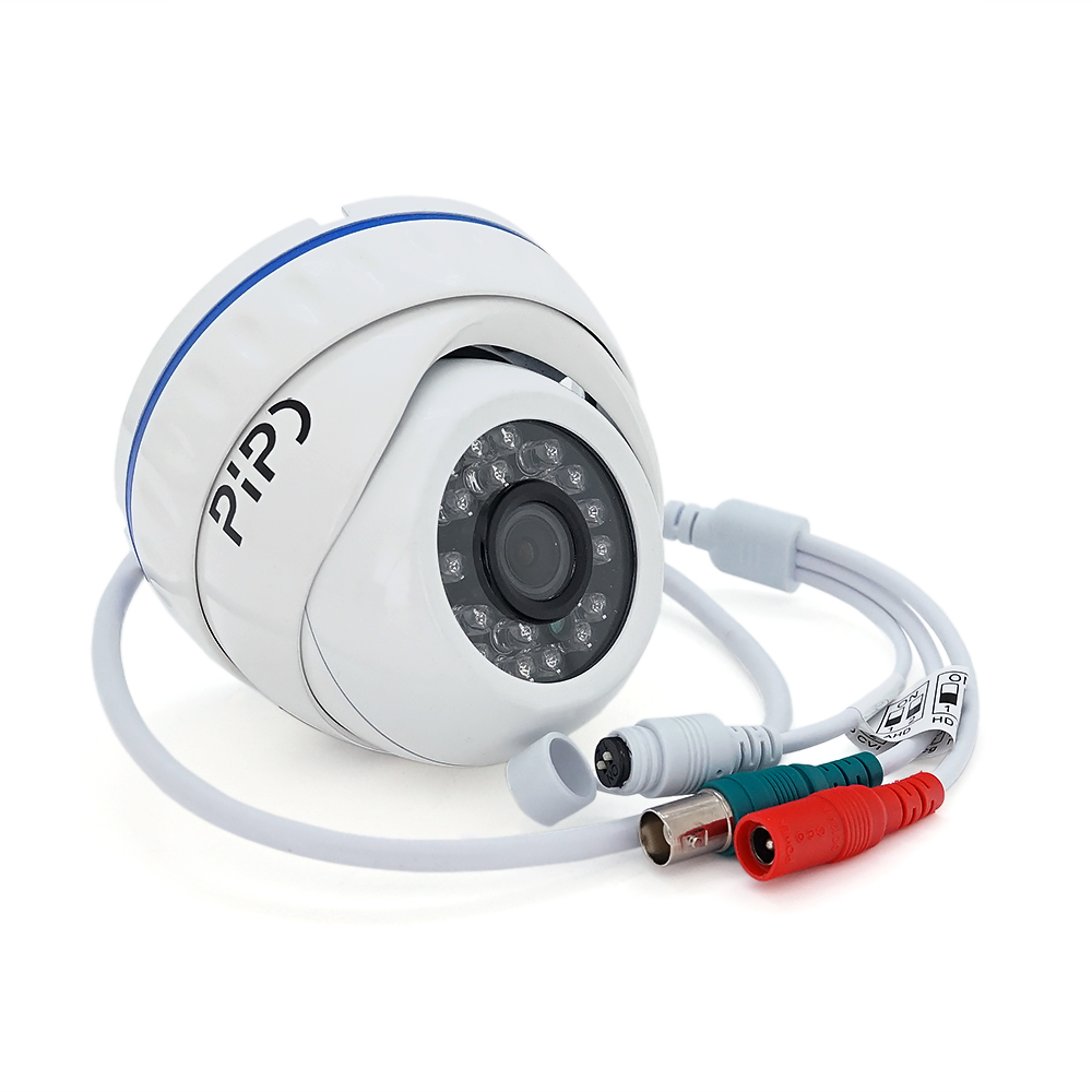 2MP мультиформатна камера PiPo в металевому куполі PP-D1O24F200ME 2,8 (мм) (Y-16547)
