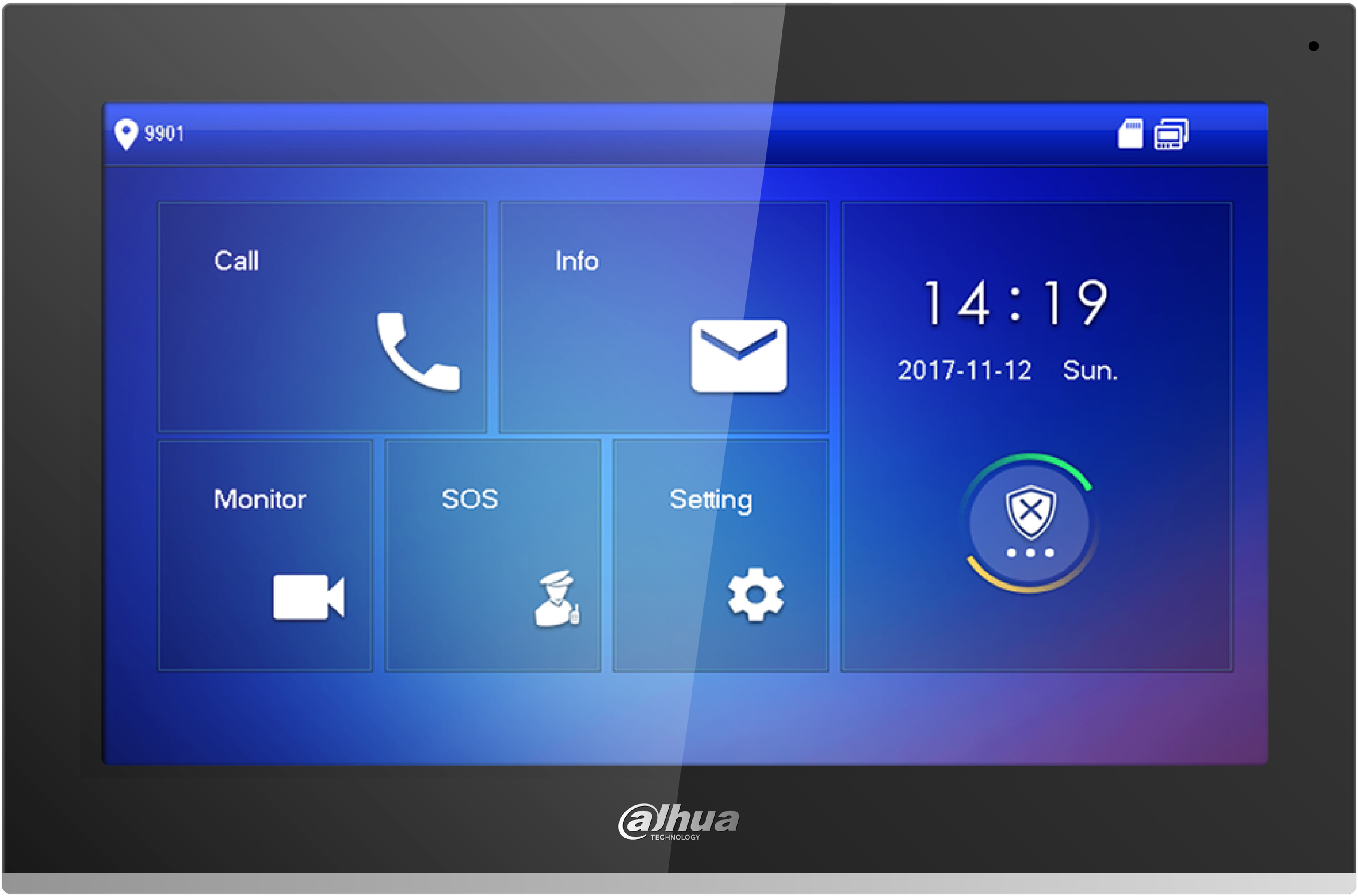 10 `SIP IP відеодомофон з пам'яттю Dahua DHI-VTH5441G