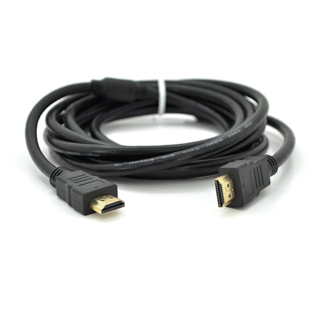Кабель Ritar PL-HD94 HDMI-HDMI Ultra HD 1080P, 20.0m, v1,4, OD-8.0mm, з фільтром, круглий Black, коннектор Gold, Пакет, Q20 (Y-20383)