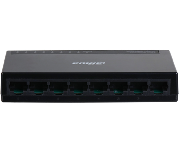 Комутатор Dahua DH-PFS3008-8GT-L 8 портів Ethernet 10/100 Мбіт/1000 Мбіт/сек, BOX Q20 (Y-21646)