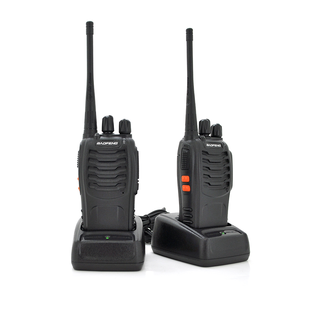 Комплект бездротових рацій Baofeng BF-888S, корпус пластмас, частота 400-470MHz, Black, BOX (Y-21829)