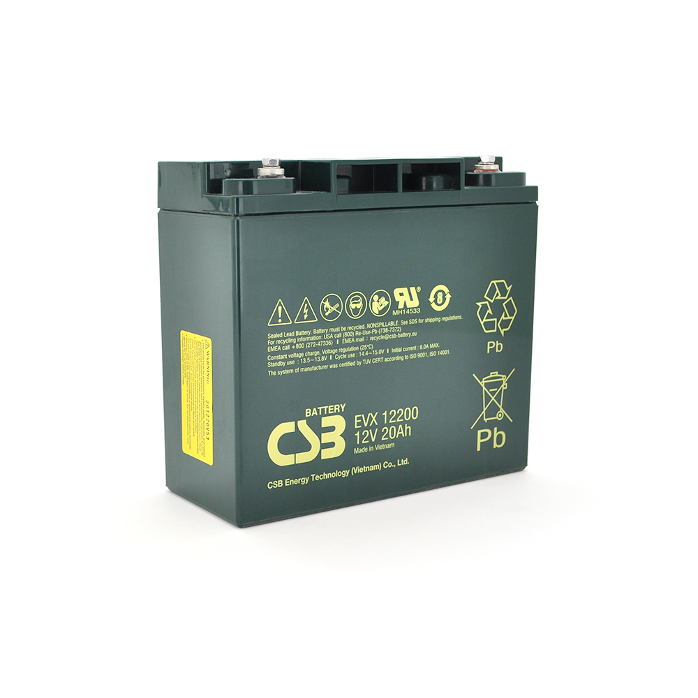 Акумуляторна батарея CSB EVX12200, 12V 20Ah (181х77х167 мм), Q4/192 (Y-23099)