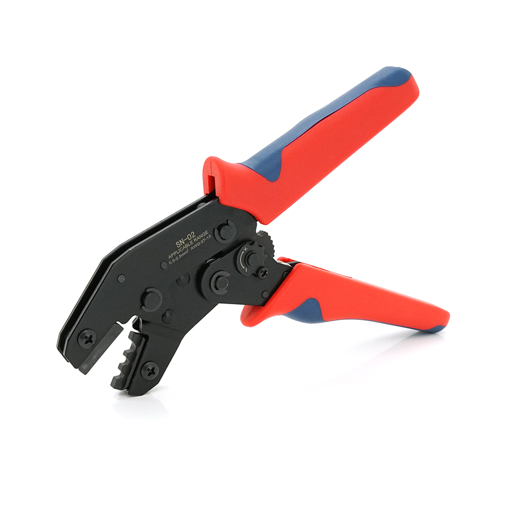 Інструмент обжимний SN-2 для обжимки клем, 0.25-1.5mm2, Black-red (Y-23269)