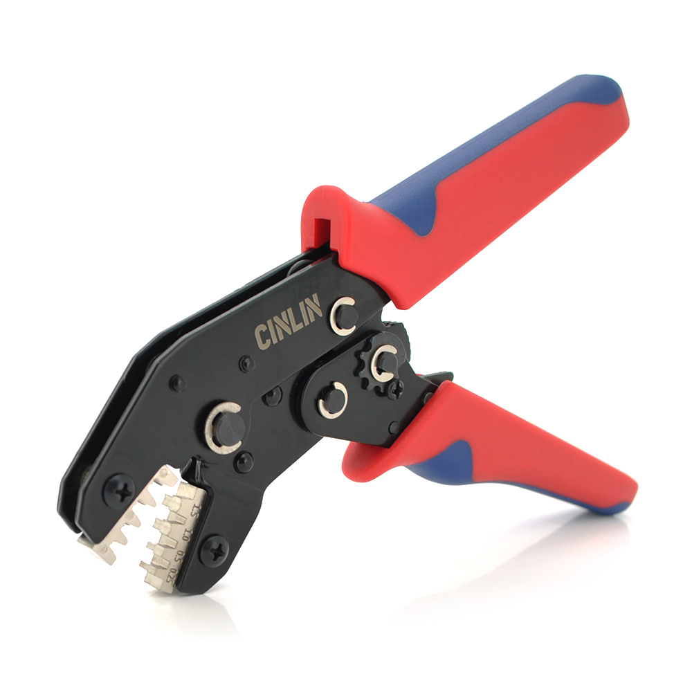 Інструмент обжимний SN-48B для обжимки клем, 0.5-2.5mm2, Black-red (Y-23271)