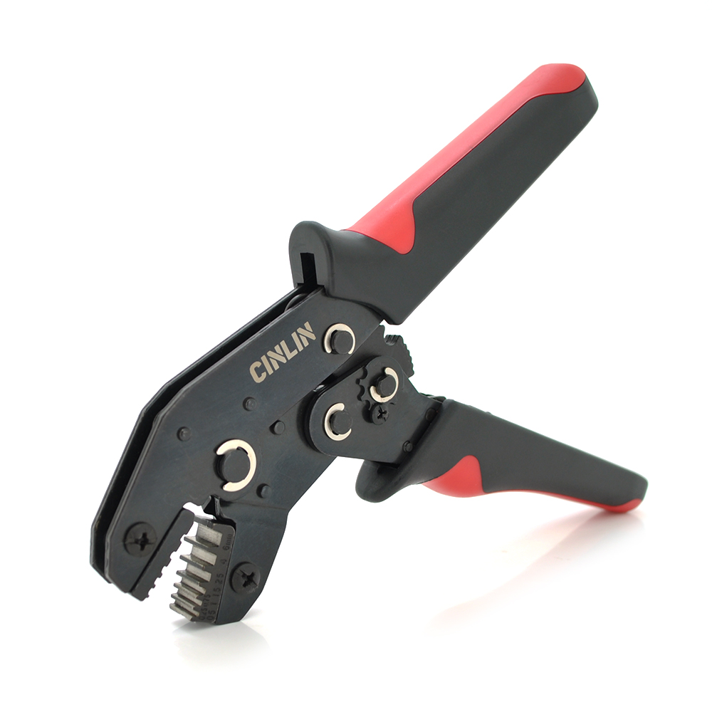 Інструмент обжимний SN-06WF для обжимки клем, 0.25-6mm2, Black-red (Y-23274)