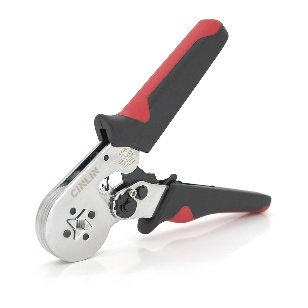 Інструмент обжимний CI-6-10S, 0.08-10mm2, Black-red (Y-23277)