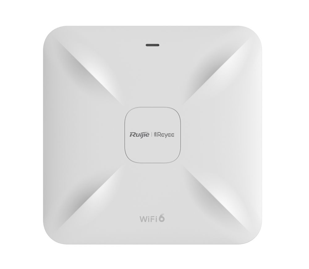 Стельова дводіапазонна Wi-Fi 6 точка доступу Ruijie Reyee RG-RAP2260(G), 2х1000M Base-T, PoE/LAN1,194 x 194 x 35 мм (Y-26962)