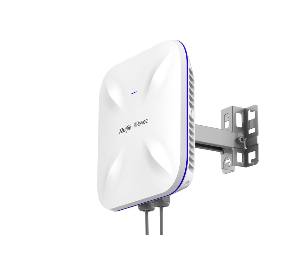 Зовнішня дводіапазонна Wi-Fi 6 точка доступу Ruijie Reyee RG-RAP6260(G), 1х1000 PoE IN/1х1000 Base-X SFP, 298 х 298 х 65 мм (Y-26966)