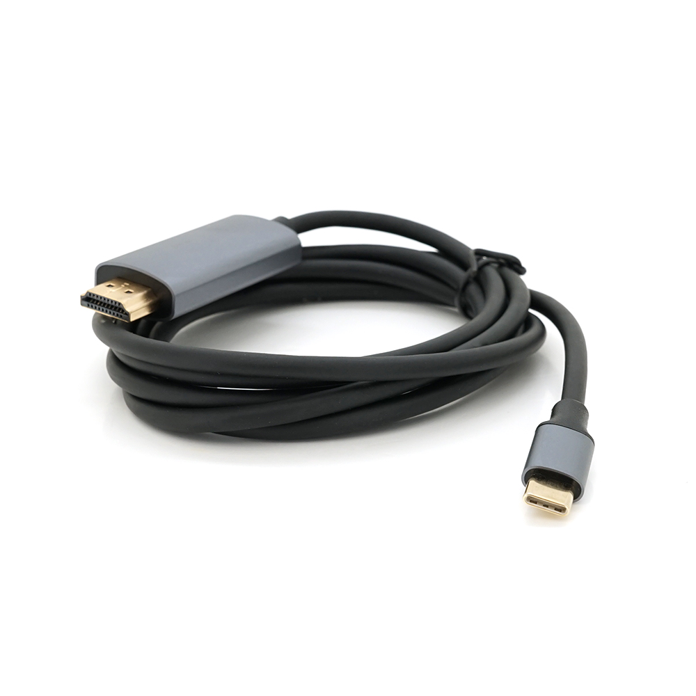 Кабель HDMI (тато) - Type-C (тато), 4K, 60HZ, Chip:2172U, 1.8m, Black (Y-27025)