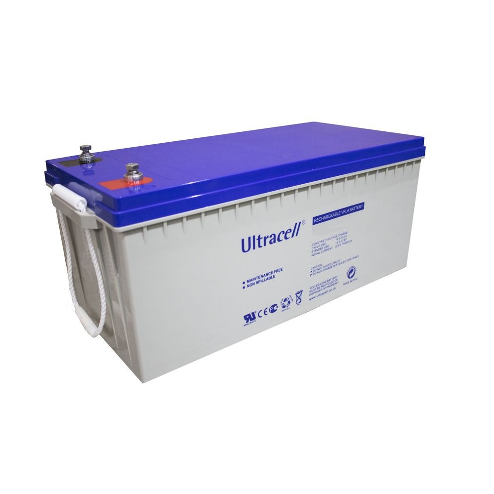 Акумуляторна батарея Ultracell UCG200-12 GEL 12 V 200 Ah (522 x 240 x 224) White Q1/24 (Y-28082)