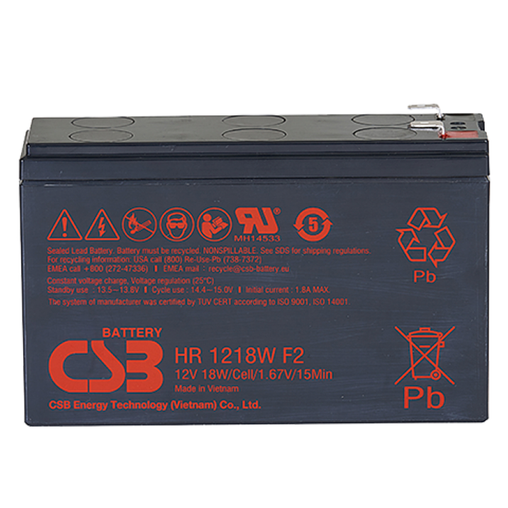 Акумуляторна батарея CSB HR1218WF2 12V 4,5Ah (151х51х94мм) (Y-31045)