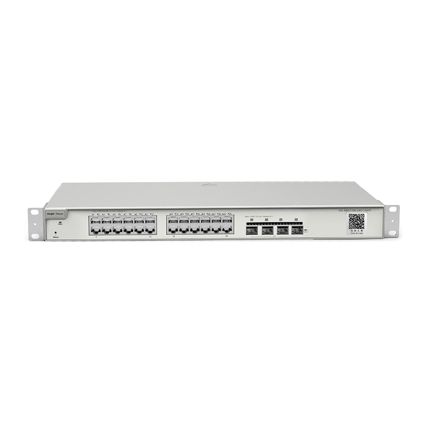 24-портовий гігабітний L3 керований комутатор Ruijie RG-NBS5100-24GT4SFP L3 (Y-32223)