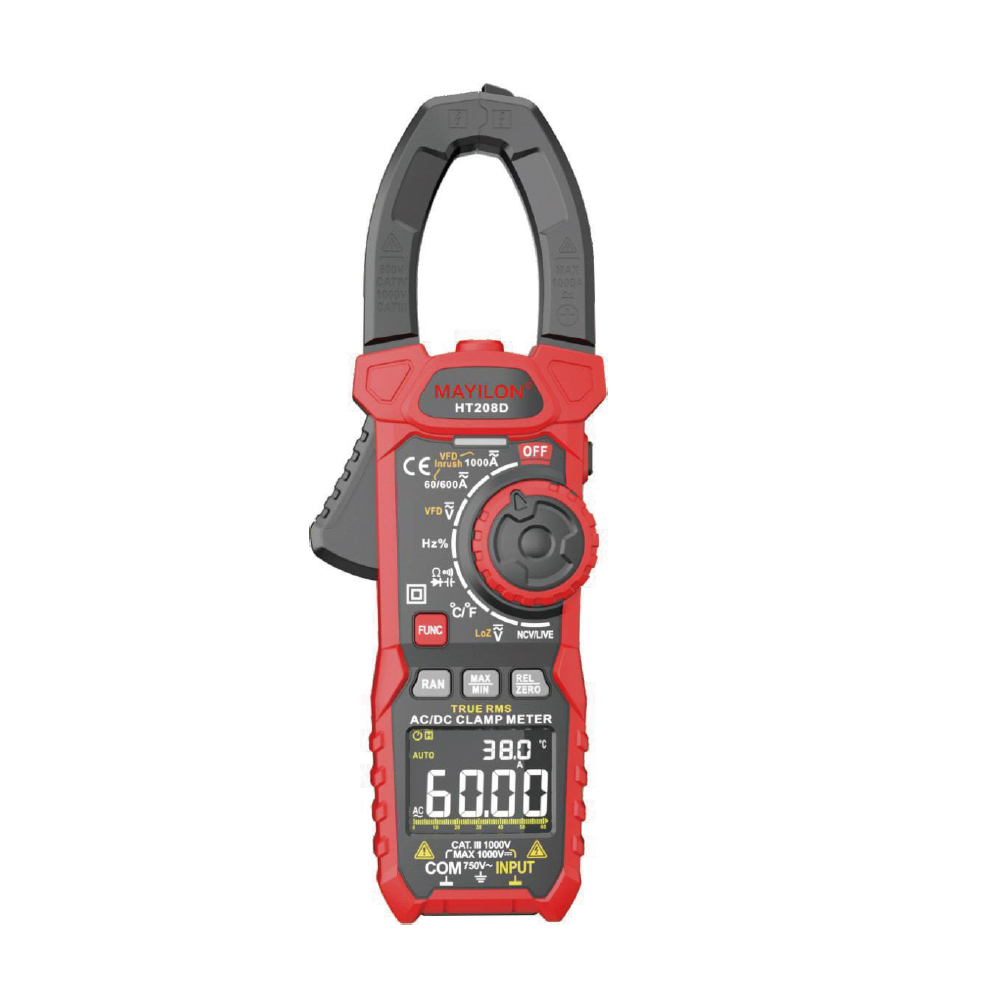 Токові кліщі з функцією мультиметра Mayilon HT-208D (Y-32259)