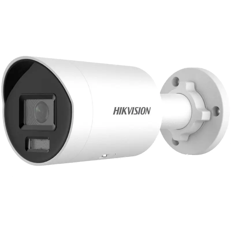 4МП циліндрична ColorVu Smart Dual-Light камера з SD карткою Hikvision DS-2CD2047G2H-LIU (eF) (2.8мм) (Y-34091)