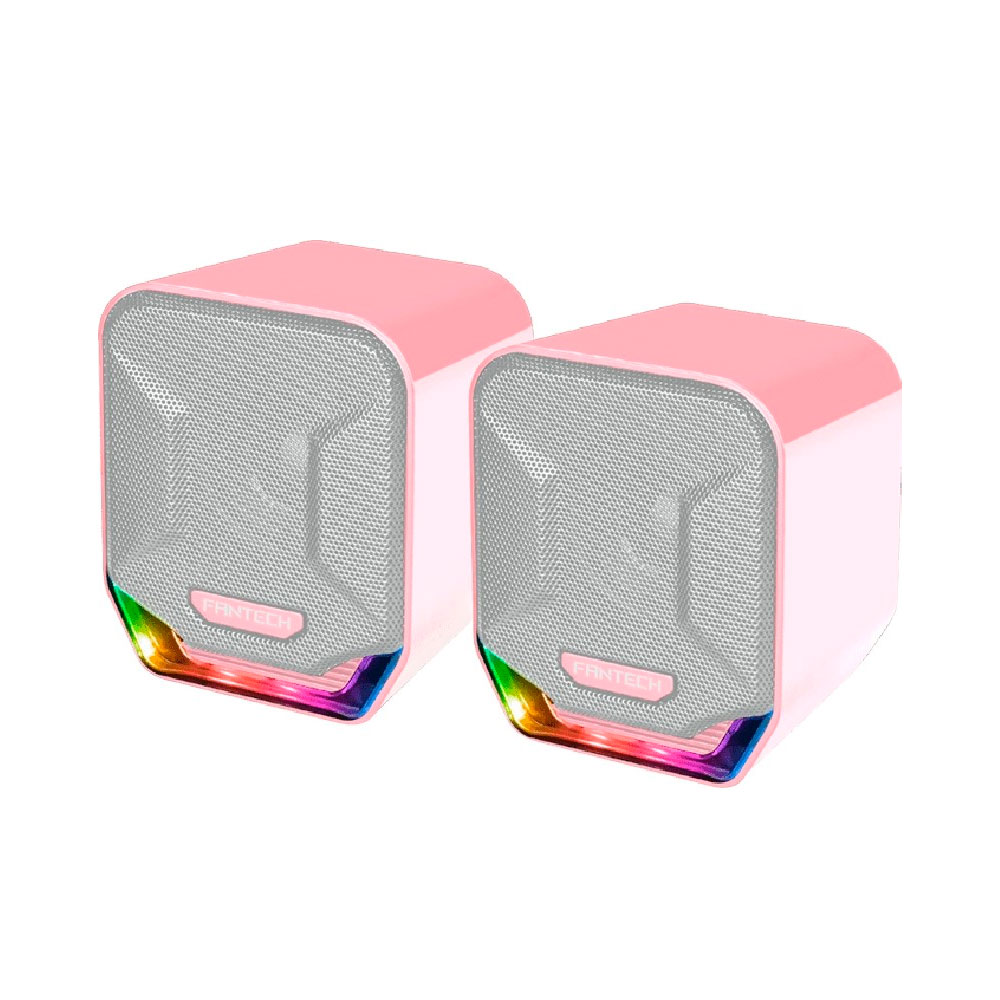 Колонки Fantech 2.0 USB GS202 SAKURA EDITION, Pink, Color Box (Y-34640)