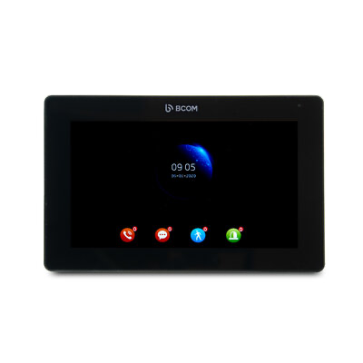 7-дюймовий HD відеодомофон BCOM BD-770FHD/T-Black з підтримкою Tuya Smart та Wi-Fi модулем (Y-34739)