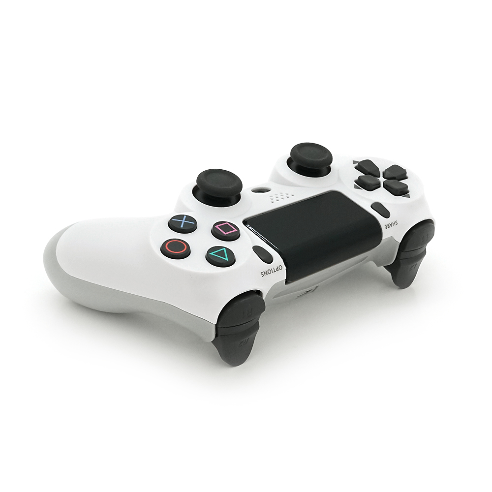 Геймпад Brazzers бездротовий для PS4 Wireless DUALSHOCK 4, роз'єм для навушників, LED light bar, White, 3.7V, 600mAh, Blister-box (Y-35937)