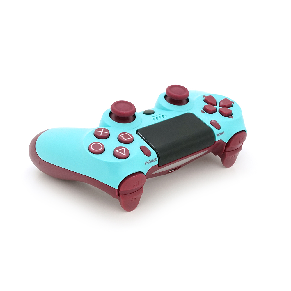Геймпад Brazzers бездротовий для PS4 Wireless DUALSHOCK 4, роз'єм для навушників, LED light bar, Cyan, 3.7V, 600mAh, Blister-box (Y-35953)