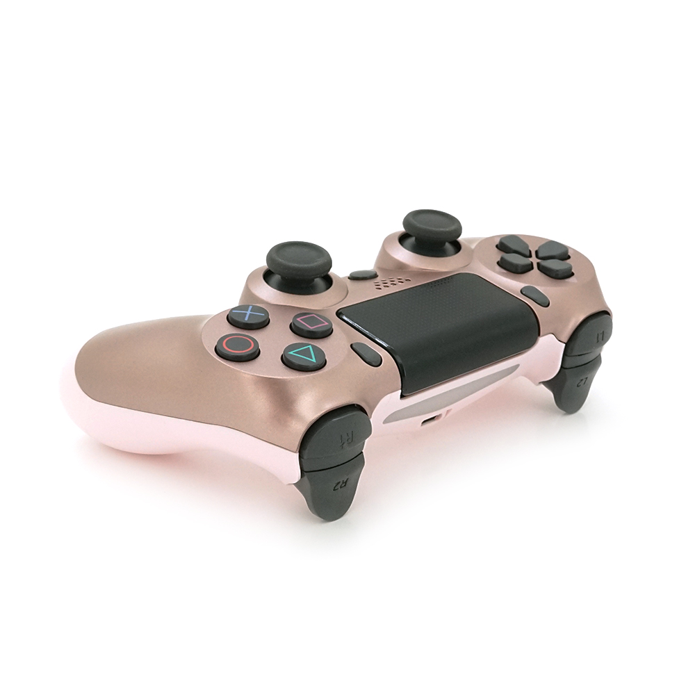 Геймпад Brazzers бездротовий для PS4 Wireless DUALSHOCK 4, роз'єм для навушників, LED light bar, Rose-gold, 3.7V, 600mAh, Blister-box (Y-35960)