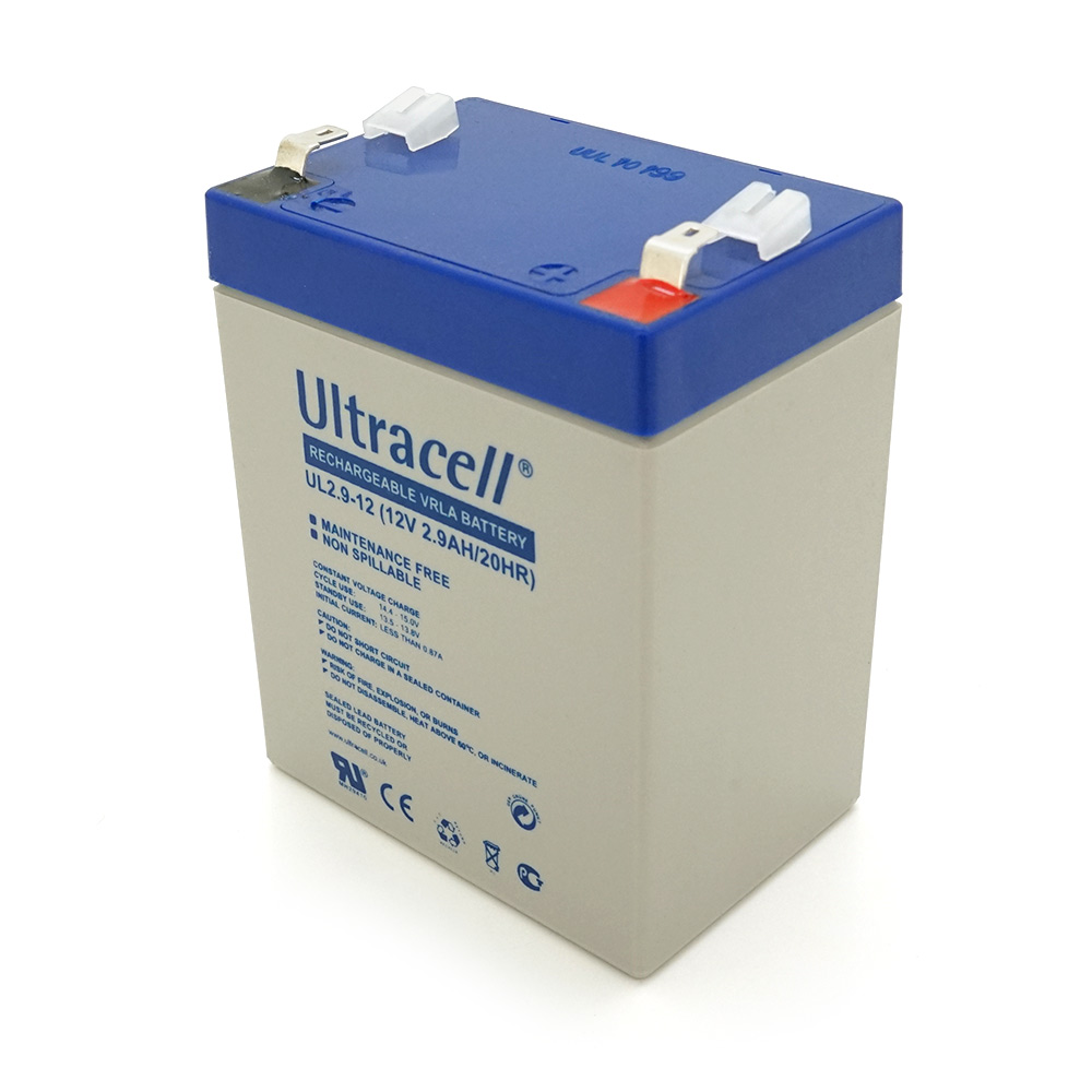 Акумуляторна батарея Ultracell UL2.9-12 AGM 12V 2,9Ah (79 x 56 x 105) White Q10 (Y-37511)