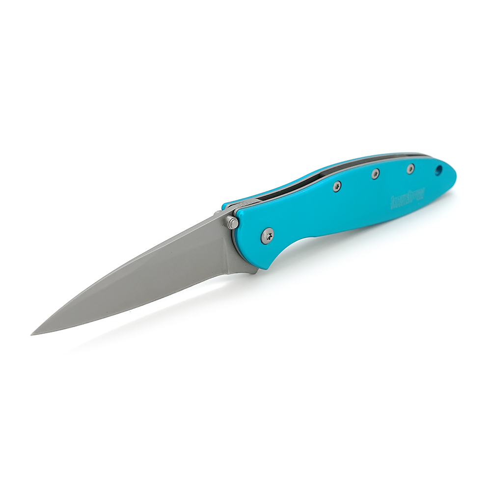 Ніж складаний Kershaw-1660 Blue, ручка сталь + титан, довжина 179 мм, 100 гр, Box (Y-37934)