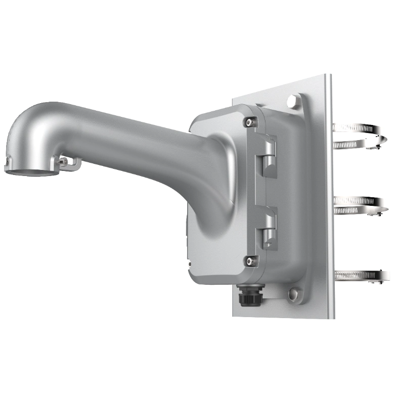 Настінний кронштейн для вертикального кріплення Hikvision DS-1604ZJ-BOX-POLE-P (Y-38606)