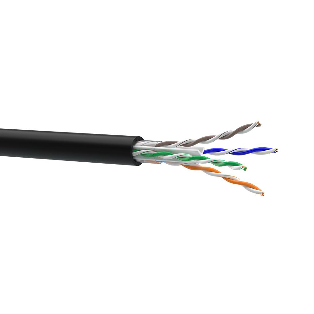 Кабель Одескабель КПП-ВП (250) 4*2*0,51 (U/UTP-cat.6)), СU, ізоляція ПЕ, для зовн. робіт, 305 м. (Y-39686)