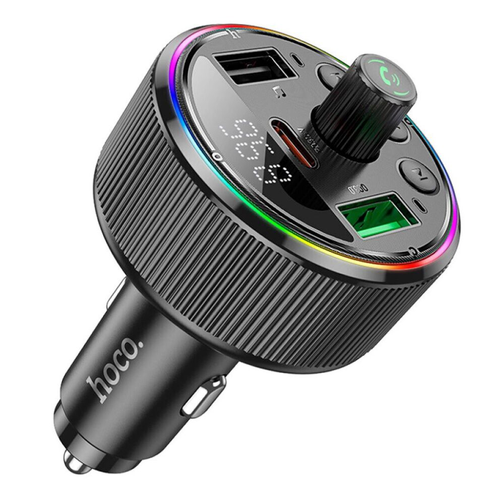 FM-модулятор HOCO E82, Black, Box (Y-41813)