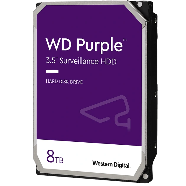 Жорсткий диск 3.5” WD85PURU-78, 8 ТБ, SATA 3, 6 Гбіт/с, кеш 256 МБ (Y-42909)