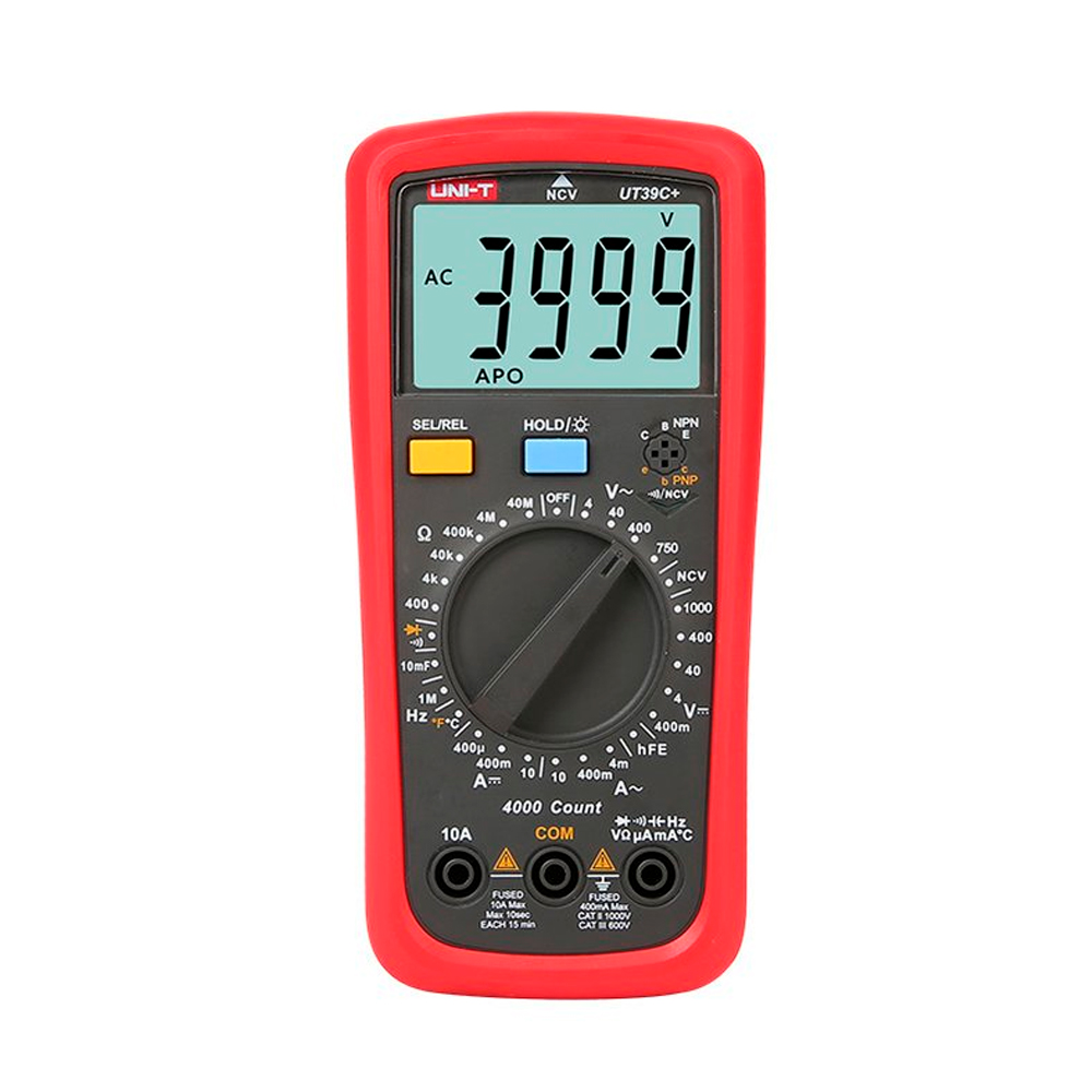 Мультиметр UNI-T UT39C+ Вимірювання: V, A, R, F, C, hFE (Y-43463)